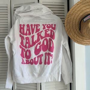 HWLF White Hoodie